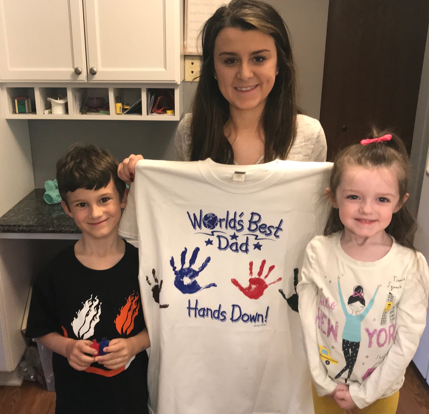 Father's Day Handprint T-shirt