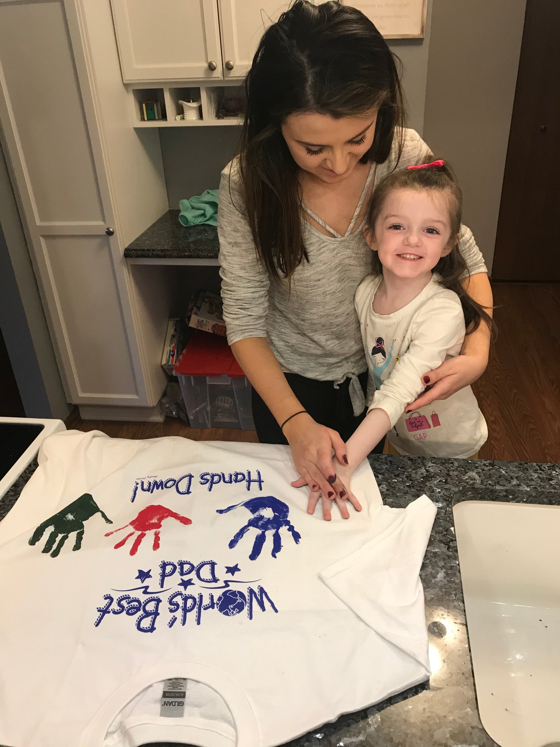 Father's Day Handprint T-shirt